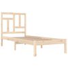 vidaXL Okvir kreveta bez madraca 90 x 200 cm od masivne borovine