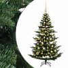 vidaXL Umjetno božićno drvce s kuglicom 120 cm 150 LED lampica