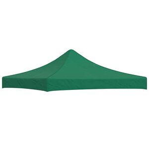 vidaXL Krov za &scaron;ator za zabave 3 x 3 m zeleni 270 g/m&sup2;