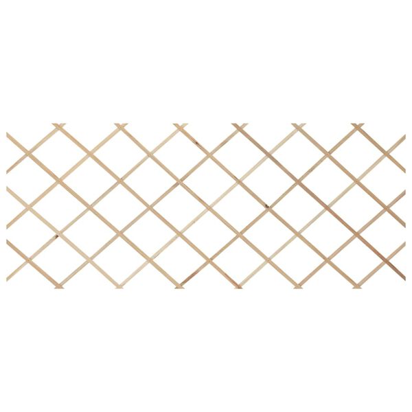 vidaXL Re&scaron;etkaste ograde 5 kom od masivne jelovine 180 x 80 cm