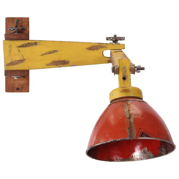 vidaXL Zidna svjetiljka 25 W raznobojna E27