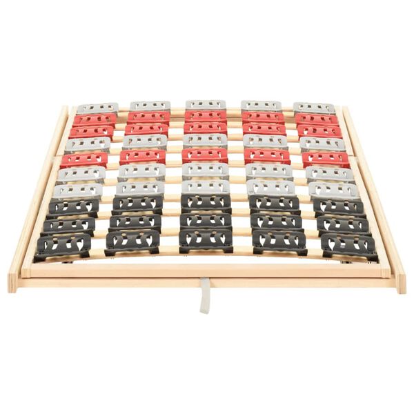 vidaXL Podnica za krevet s 12 letvica podesivo uzglavlje/dno 100x200cm