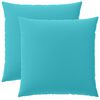 vidaXL Presvlaka za jastuk 2 pcs HEERLEN Tirkizna 60 x 60 cm Poliester
