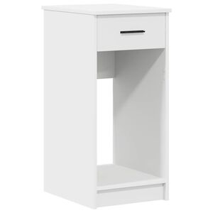 vidaXL Tower stalak za računalo s ladicom bijeli 35x45x77 cm