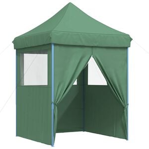 vidaXL &Scaron;ator za zabave 200 x 200 x 306 cm Zelena Oxford tkanina