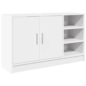 vidaXL Ormarić za umivaonik bijeli 90 x 29 x 55 cm konstruirano drvo