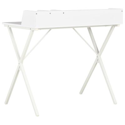 vidaXL Radni stol bijeli 80 x 50 x 84 cm