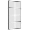 vidaXL Klizna vrata s priborom 102,5x205 cm od stakla ESG i aluminija