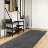 vidaXL Tepisi za područja HUARTE Antracit 300 x 80 cm Poliester
