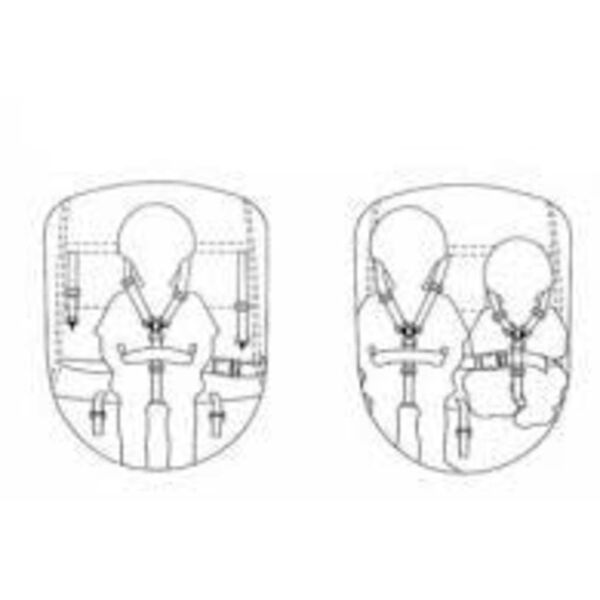 vidaXL Prikolica za bicikl za djecu r / NCB 2011.04.04