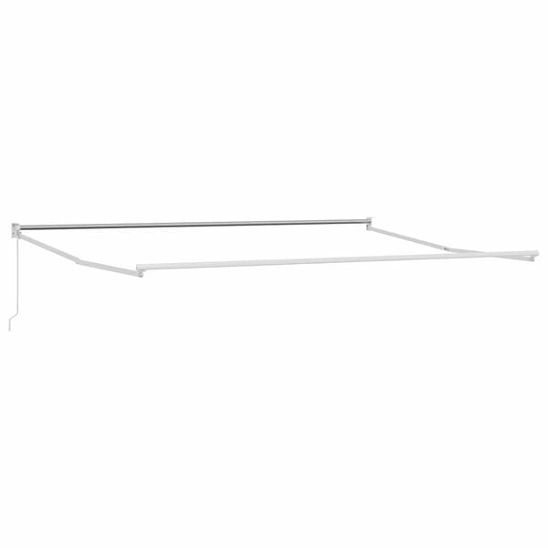 vidaXL Nadstre&scaron;nica Bijelo 4 &times;3 m Metal