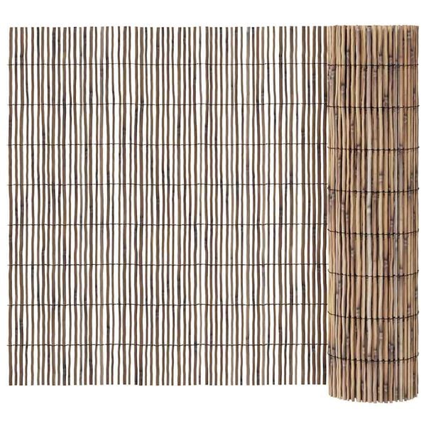 vidaXL Ograda od trske Prirodna 500 x 140 cm Reed