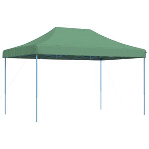 vidaXL Sklopivi prigodni &scaron;ator za zabave zeleni 440x292x315 cm