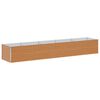 vidaXL Povi&scaron;ena vrtna gredica 485 x 100 x 68 cm Cinkani čelik