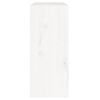 vidaXL Ormarić za knjige / pregrada bijeli 60x30x71,5 cm od borovine