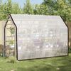 vidaXL Cerada s rupama *Transparent*an 3 x 4 m Polietilen