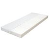 vidaXL Madrac sa 7 zona 120 x 200 cm od PU pjene 10 cm H2 H3