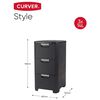 Curver ladičar Style 42 L antracit