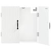 vidaXL Kabinet za mete HOORN Bijela 52,5 x 10,5 x 53,5 cm