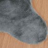 vidaXL Faux Rabbit Fur Rug Olite Antracit 60 x 90 cm Poliester