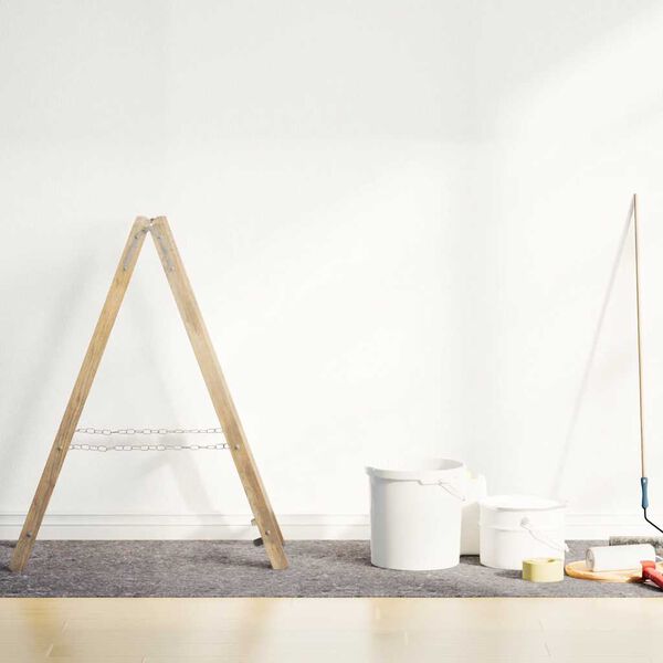 vidaXL Neklizajući slikarski flis 10 m 280 g/m² sivi