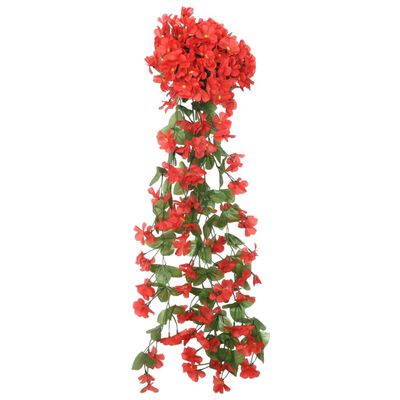 vidaXL Vijenci od umjetnog cvijeća 3 kom boja proljetnih ruža 85 cm