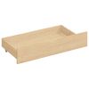 vidaXL Okvir za krevet s 4 ladice 140 x 200 cm od masivne borovine