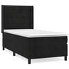 vidaXL Box spring krevet s madracem crni 90x190 cm bar&scaron;unasti