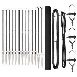 vidaXL Stup za ogradu Siva