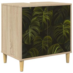 vidaXL Kupaonski ormar ELBURG Sonoma 60 x 40 x 60 cm Konstruirano drvo