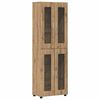 vidaXL Highboard FLORIN 60 x 35 x 182 cm Umjetnički hrast