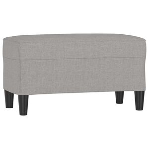 vidaXL Klupa svjetlosiva 70 x 35 x 41 cm od tkanine