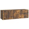 vidaXL TV ormar za zid 98 x 31 x 30 cm Dimljeni hrast
