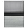 vidaXL Zaslon protiv insekata za prozore aluminijski 80 x 120 cm