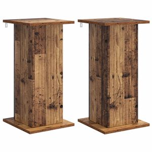 vidaXL Stalak za biljke 2 pcs Staro drvo 30,5 x 30 x 60,5 cm