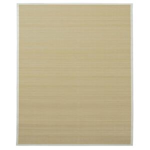 vidaXL Tepih od bambusa 160 x 230 cm prirodna boja