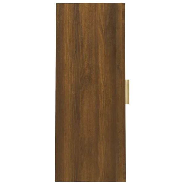 vidaXL Viseći zidni ormarić boja smeđeg hrasta 69,5 x 34 x 90 cm