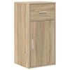 vidaXL Kreveta s ladicama Sonoma hrast 38 x 34 x 75 cm