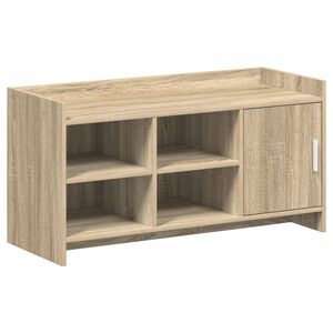 vidaXL Ormar za cipele s pohranom Hrast sonoma 100 x 39,5 x 51 cm