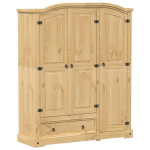 vidaXL Ormar Corona 151,5 x 52 x 186 cm od masivne borovine