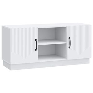 vidaXL TV ormar Bijela 102 x 34,5 x 47 cm Konstruirano drvo