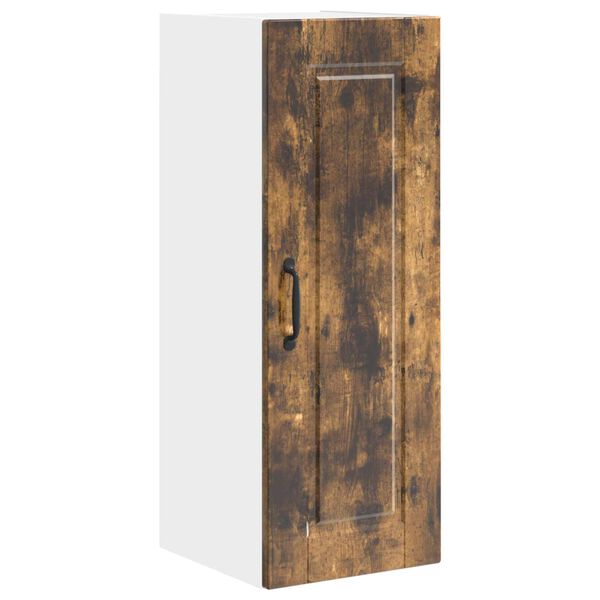 vidaXL Kuhinjski ormarić s policom Dimljeni hrast 30 x 31 x 80 cm