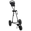 vidaXL Golf Trolej Crna 95 x 60 x 130 cm Željezo