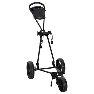vidaXL Golf Trolej Crna Željezo Sklopivo