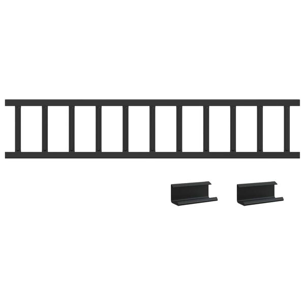 vidaXL Za&scaron;tita od snijega za krov 1200 x 2,5 x 20 cm Čelik