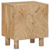 vidaXL Ručno rađeni noćni ormarić Tamnije smeđi teak 40 x 30 x 45 cm