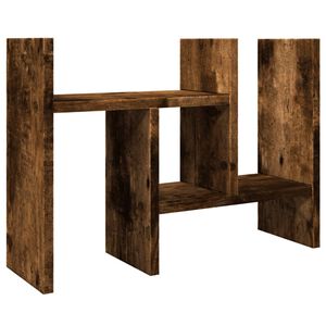 vidaXL Organizator za stol boja hrasta 34,5 x 15,5 x 35,5 cm drveni