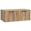 vidaXL TV ormar za zid 78,5 x 41 x 30 cm Hrast artisan
