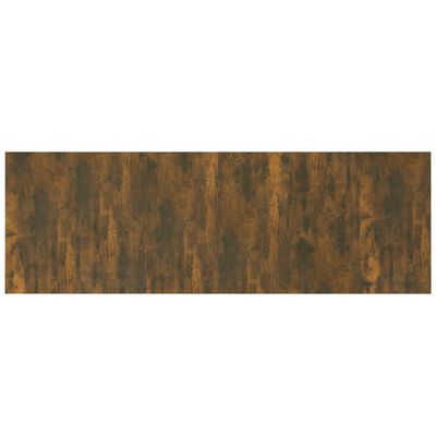 vidaXL Zidno uzglavlje boja dimljenog hrasta 240 x 1,5 x 80 cm drveno
