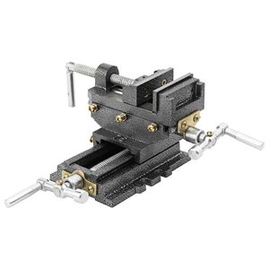 vidaXL Ručna križna stega za bušilicu 70 mm
